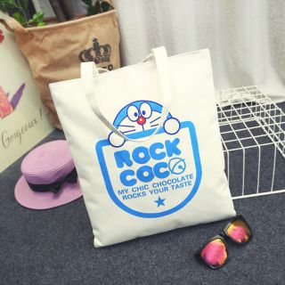 Túi tote vải phong cách nhật bản