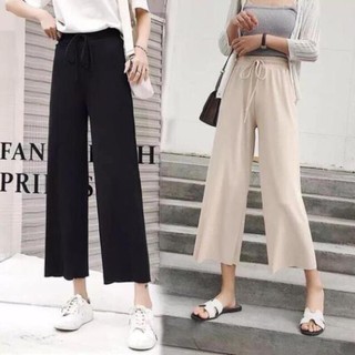 Quần Ống Rộng Chất Gân Tăm Dáng Dài 95cm