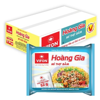 Mì bò & thịt bằm Vifon Hoàng Gia ( 1 thùng 18 gói )