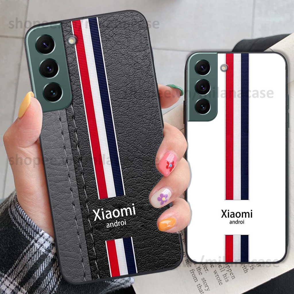 Ốp Samsung S22 / S22 Plus / S22 Ultra / S22+ in giả da phong cách thể thao, cá tính, thời trang