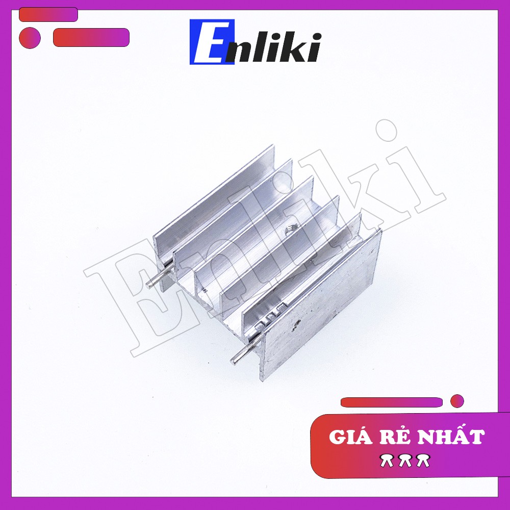 Tản Nhiệt Nhôm TO247 23x16x25mm Trắng