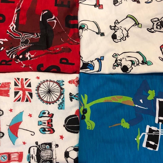 Áo fon bé trai gap