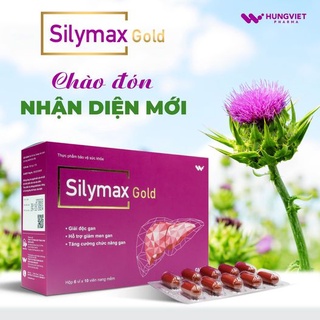 {Chính hãng} Silymax Gold 60vien - Giúp giải độc gan, hạ men gan, tăng chức năng gan...