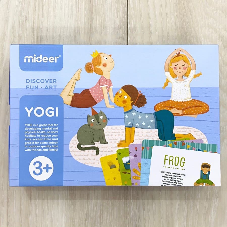 Mideer Đồ Chơi Thẻ Bài Tập yoga Giáo Dục Cho Bé