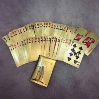 Bộ bài mạ vàng cao cấp
