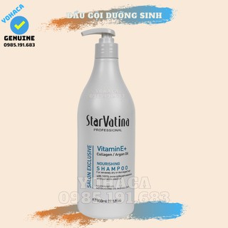 Lẻ Dầu Gội Hoặc Xả Vatina Collagen Argan oil Vitamin E 800ml