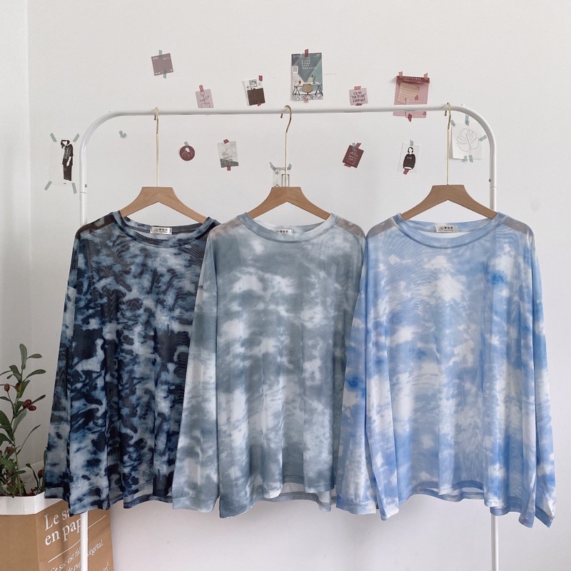 ÁO PHÔNG GIẤY LOANG MS11079