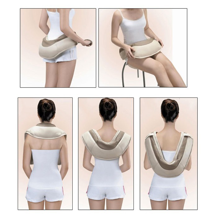 Đai massage vai cổ Neck shoulder | Đấm lưng,Chống mỏi vai gáy | Giảm nhức mỏi | BH uy tín