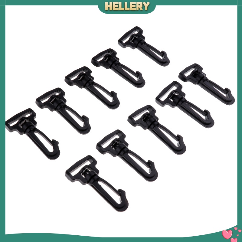 [HelleryVN] Set 10 Móc Khóa Tôm Hùm Bằng Nhựa Cho Dây Thắt Lưng Túi Xách