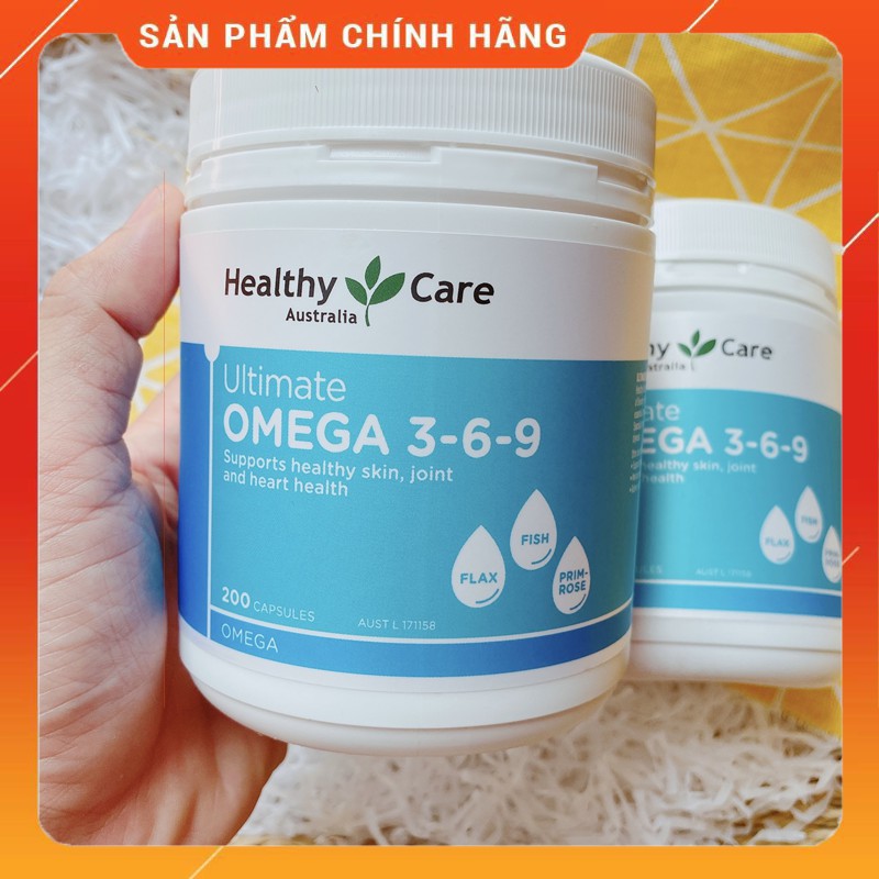 [CÓ BILL] OMEAGA 369 HEALTHY CARE - XUẤT XỨ ÚC