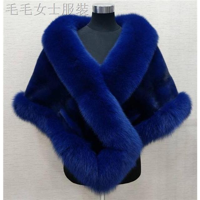 ¤✆■Áo choàng giả lông cáo Plus Size thời trang mùa đông 2020 cho nữ | BigBuy360 - bigbuy360.vn