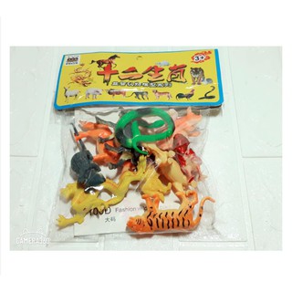 Bộ đồ chơi mô hình 12 con giáp