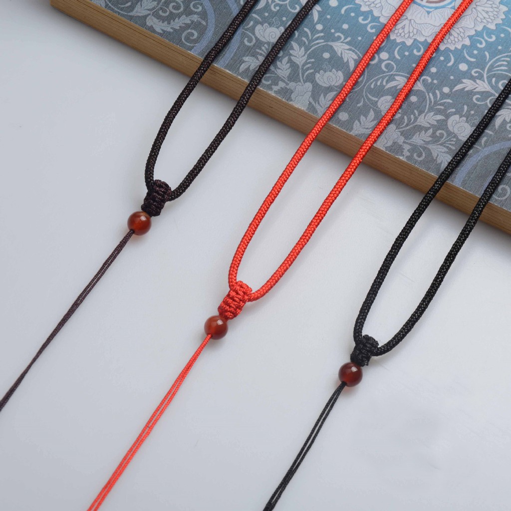 ⚡Nhiều Mẫu⚡ Dây chuyền vòng cổ dây dù đeo cổ thủ công charm đá cao cấp bán buôn