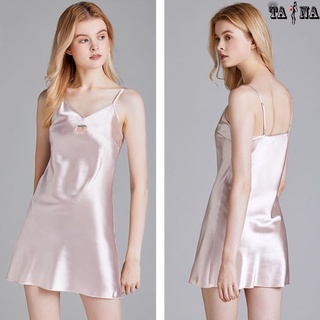 Váy ngủ, đầm ngủ vài lụa trơn cao cấp