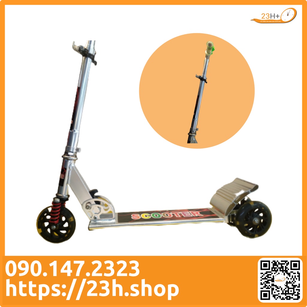 Xe Trượt Scooter Cho Bé Màu Đen