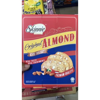 Bánh hạnh nhân Skinnie Biscotti Original Almond hộp 135gr ( 15 bánh )