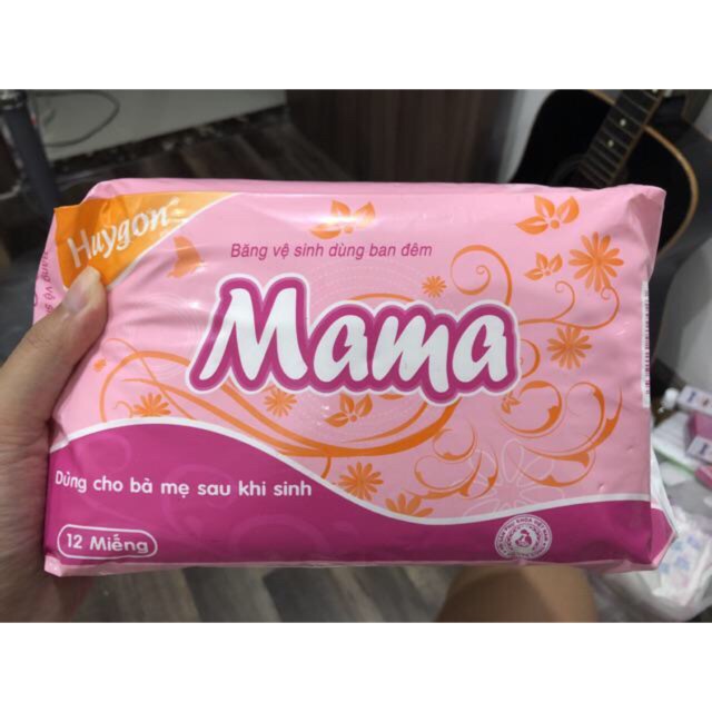 Băng vệ sinh sau sinh mama (1 bịch 12 miếng)