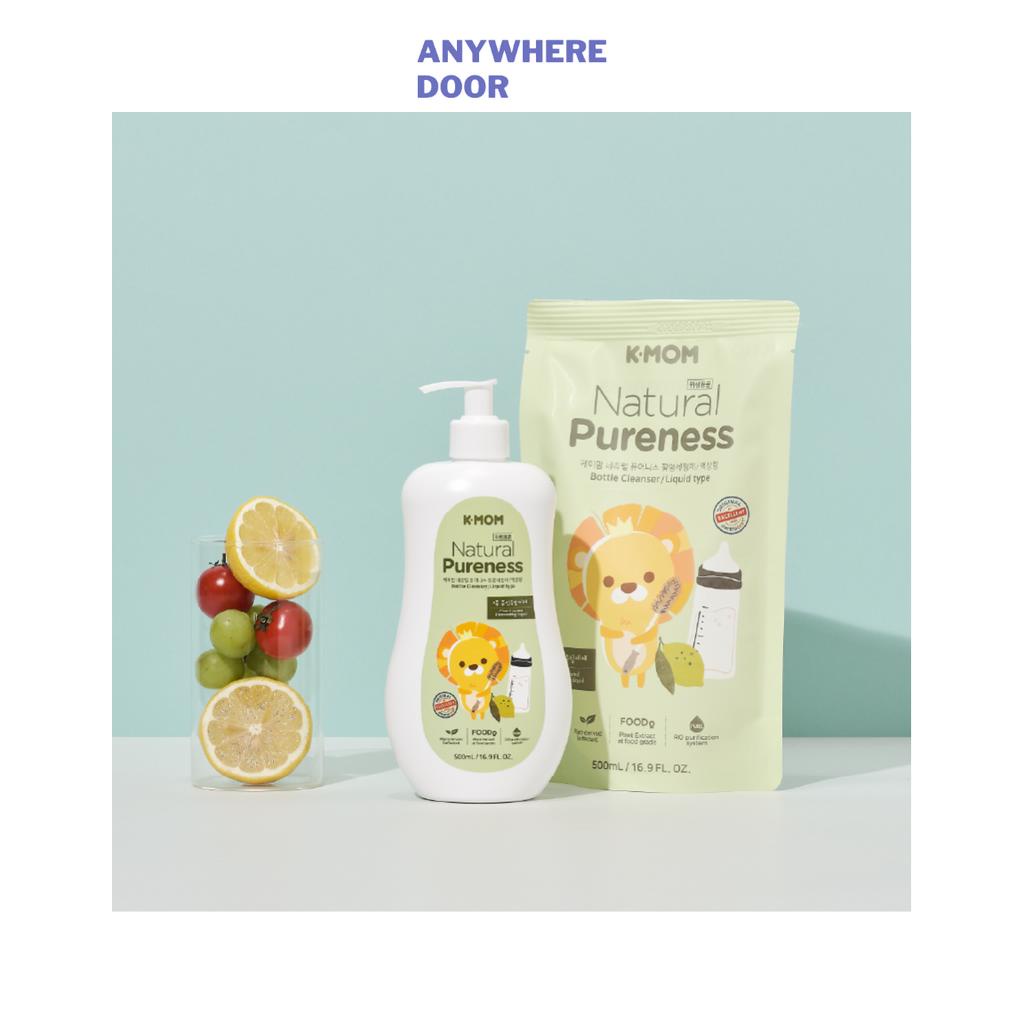 Nước rửa bình & rau quả K-Mom Hàn Quốc chiết xuất tự nhiên cho bé