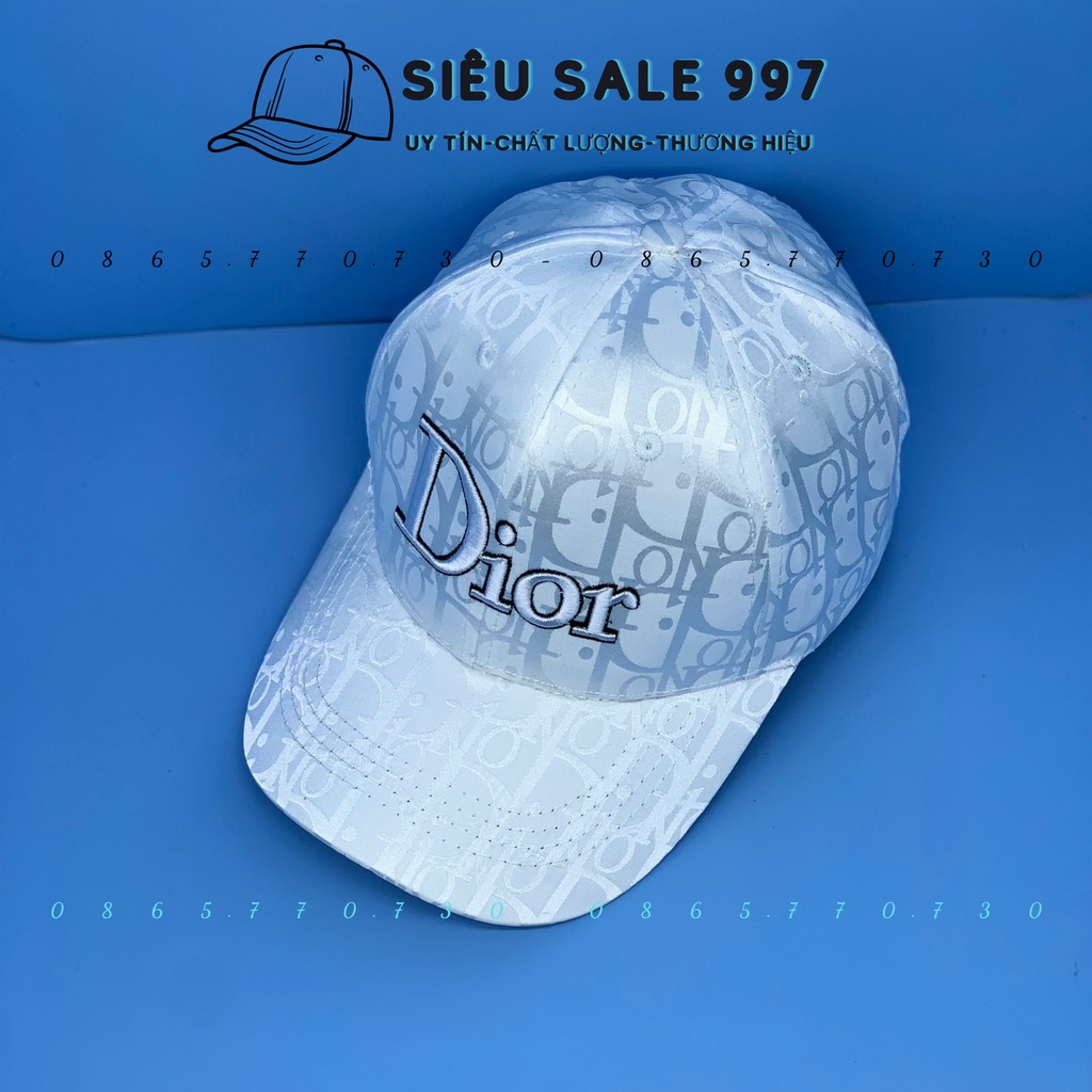 MŨ LƯỠI TRAI CHẤT GẤM THÊU DII- 0R NHIỀU MÀU CAO CẤP HÀNG ĐẸP NHƯ HÌNH