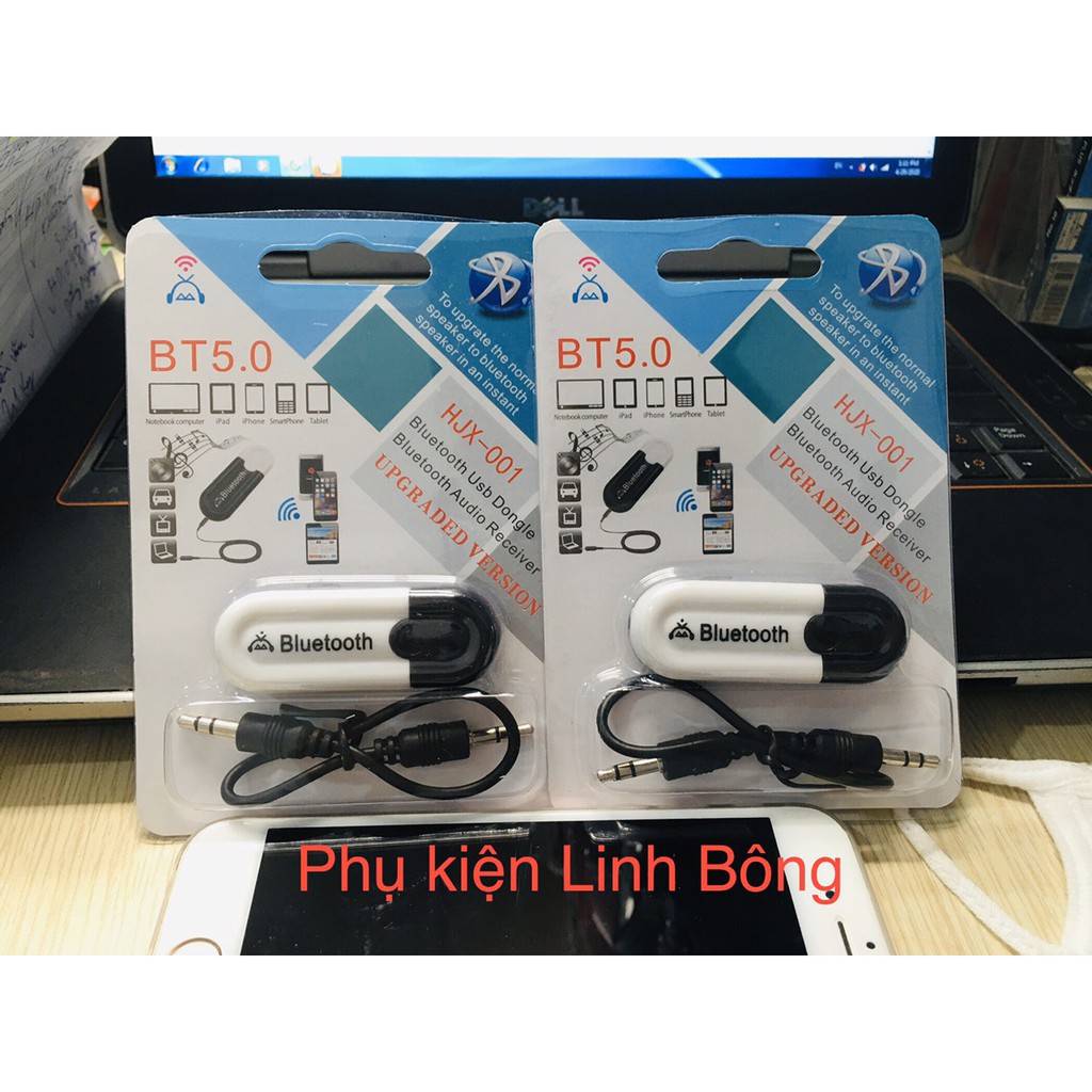 USB bluetooh HJX-001 tạo bluetooth cho loa thường, âm ly giá cực rẻ