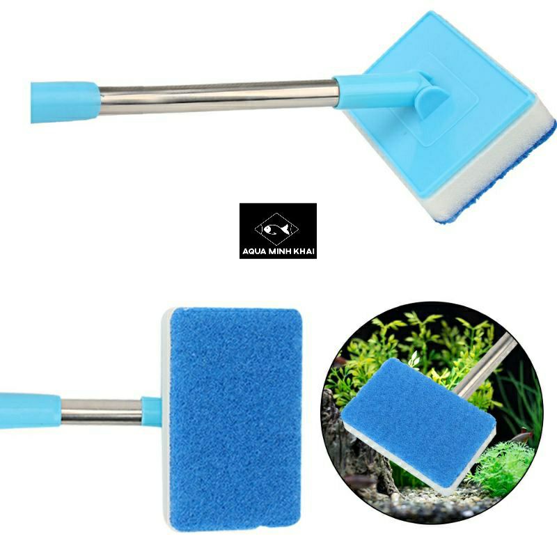 Cọ vệ sinh bể cá keyrsin (thân cọ có thể kéo dài)