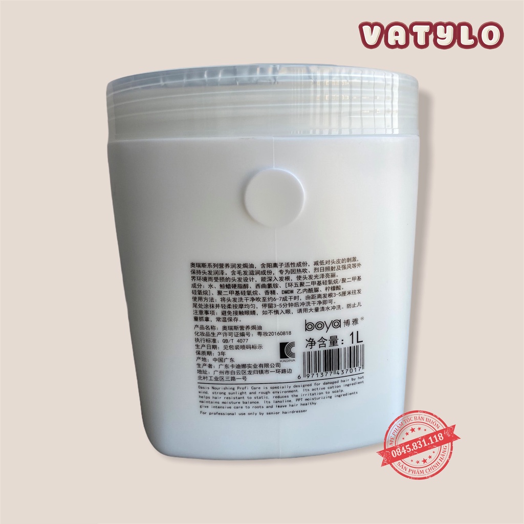 Ủ Tóc Oasis 1000 ML Nội Địa Trung Cao Cấp Siêu Hot Siêu Mềm Mượt Phục Hồi Tóc Hư Tổn Ngăn Ngừa Rụng Tóc CT77