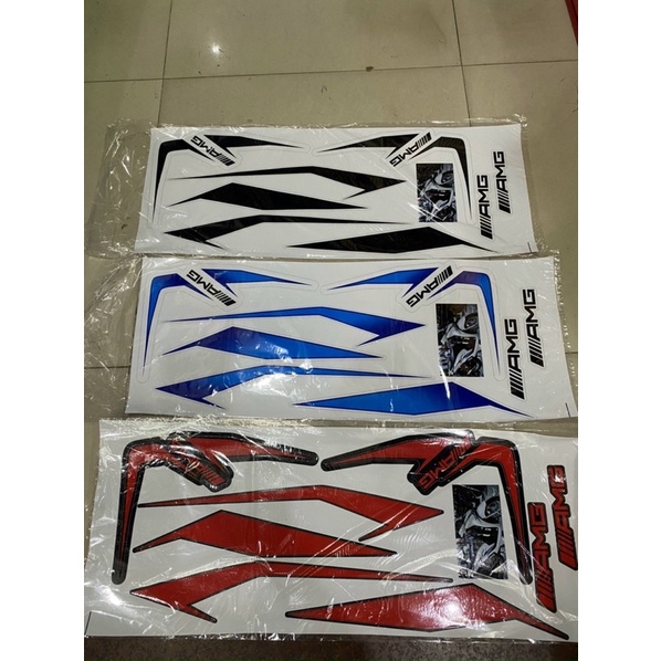 Tem dán xe Sh 2017-2023 Mẫu Mới Cực Đẹp ( Tem 3 lớp chống nước)