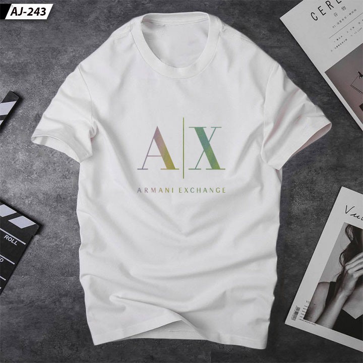 Áo thun nam cổ tròn AX Phản quang 7 màu cá tinh , lịch lãm - Vải dầy dặn con giãn tốt | Ur sport