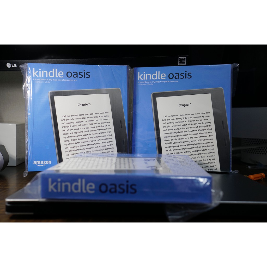 Máy đọc sách kindle Oasis 2 wifi Mới nguyên seal