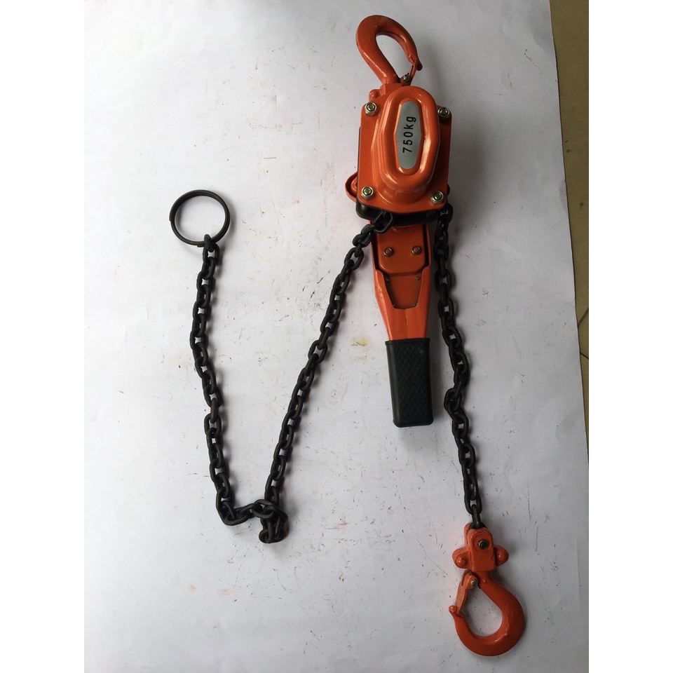 Palang lắc tay 0.75 tấn Kawasaki Nhật tại Máy cầm tay NTT bảo hành dùng để nâng hạ các thiết bị nặng một cách đơn giản