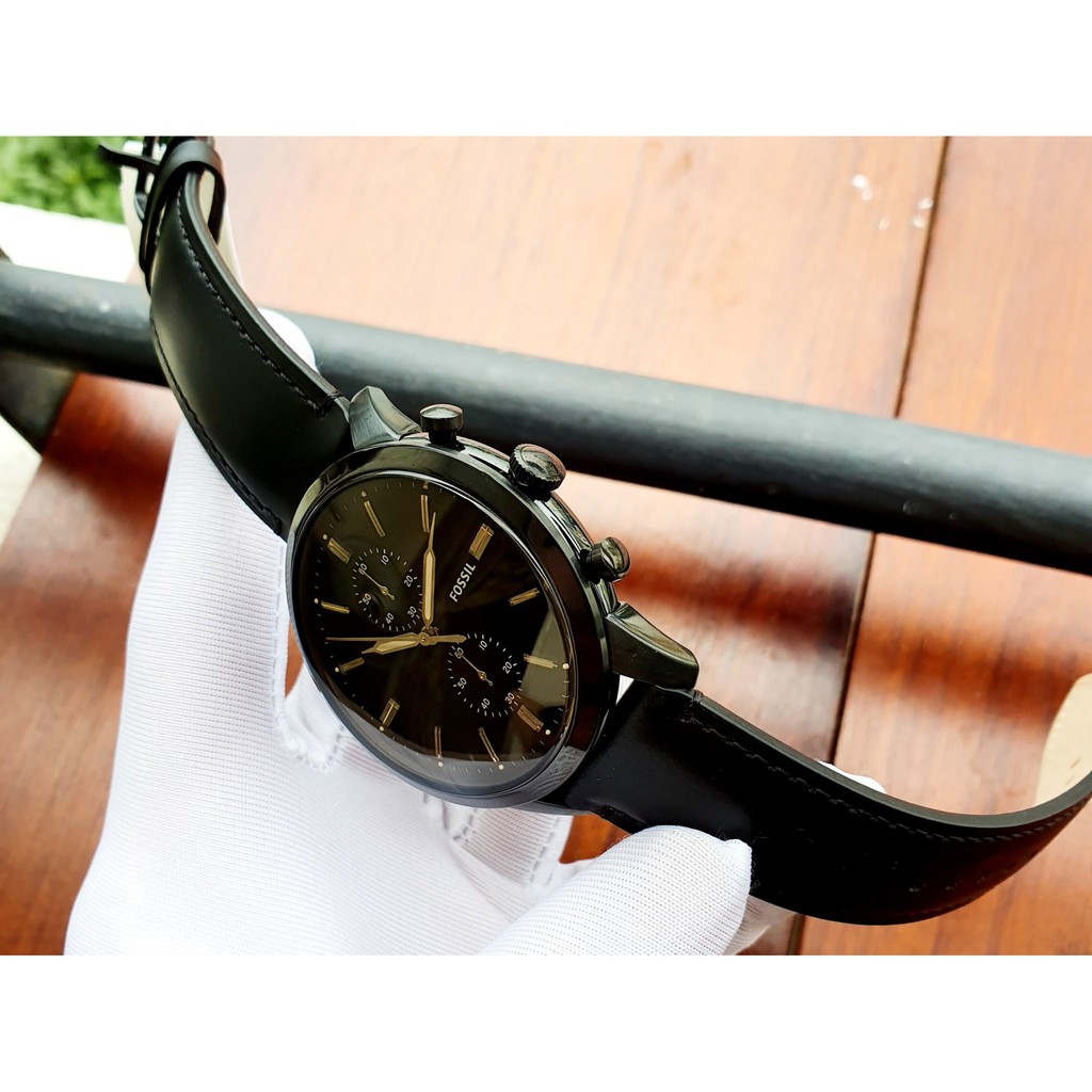 Đồng hồ nam Fossil FS5585 đen cá tính