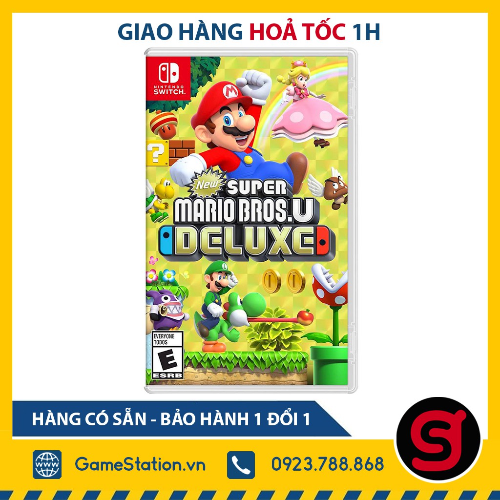 Game New Super Mario Bros. U Deluxe cho Nintendo Switch