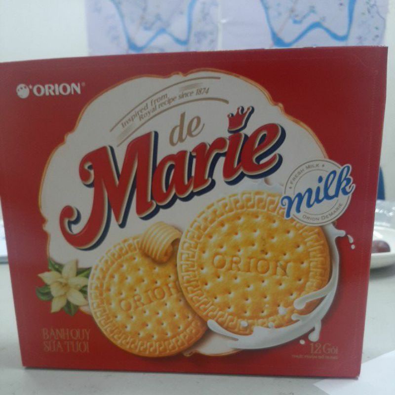 Bánh quy sữa tươi DeMarie 12p. Orion.