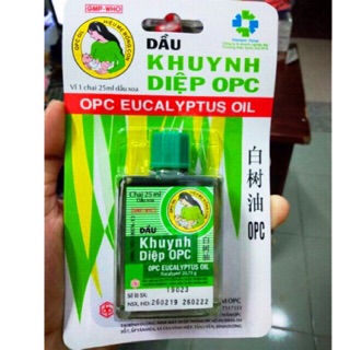 {chính hãng}Dầu khuynh diệp OPC 25ml (hạn sử dụng 2022)