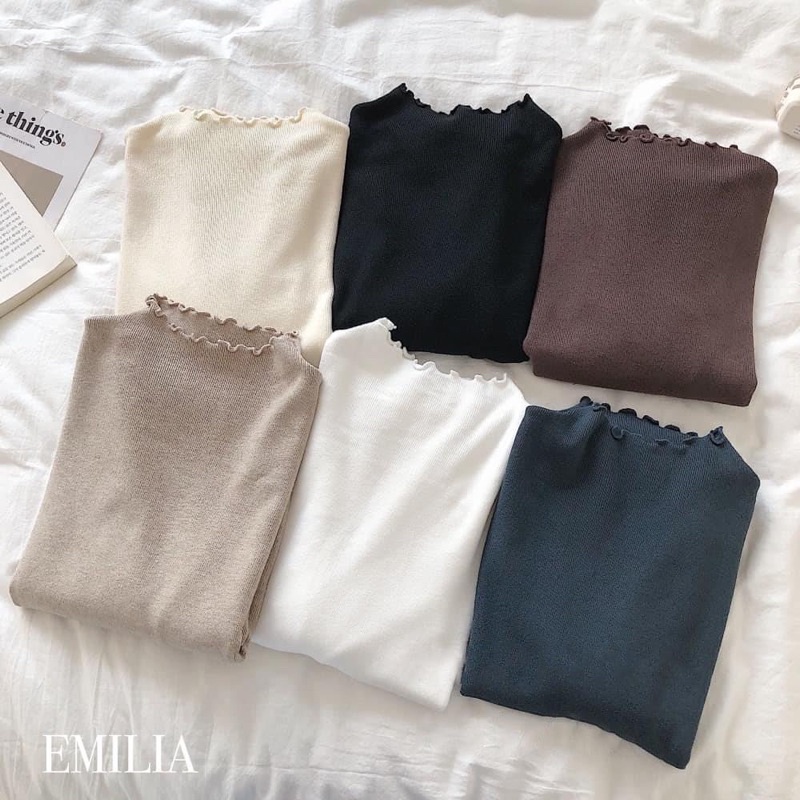 Áo len giữ nhiệt cổ xoăn | BigBuy360 - bigbuy360.vn