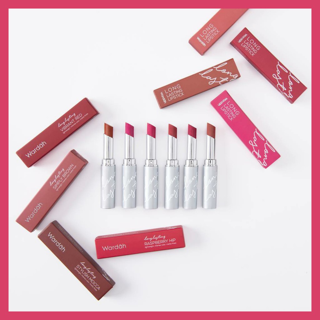 (Hàng Mới Về) Son Môi Wardah 2.5g Lâu Trôi Cao Cấp