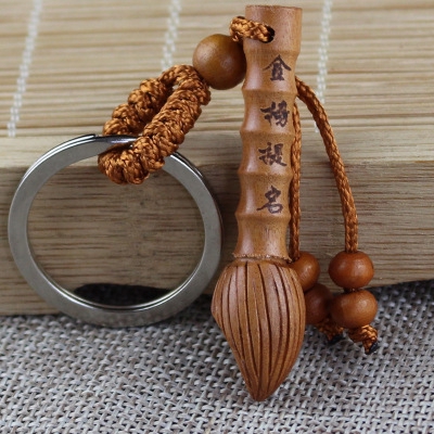 Bút Cầm Tay Bằng Gỗ Anh Đào Làm Mặt Dây Chuyền Trang Sức / Chìa Khóa Xe Hơi Đại Học Bài Học Công Nghiệp Bán Sỉ