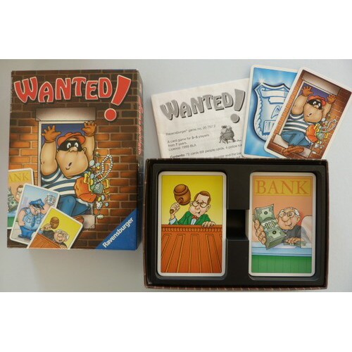 Trò chơi Boardgame Wanted - Truy Nã