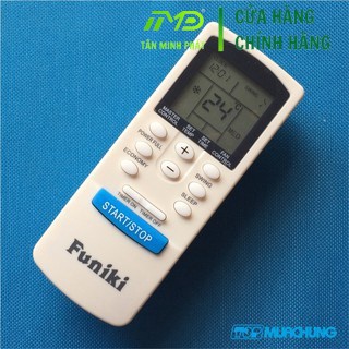 Remote máy lạnh Funiki 1 và 2 chiều (Trắng).