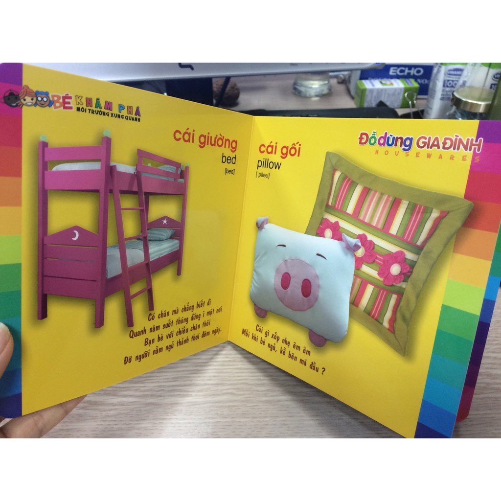 Sách: Bé Khám Phá Môi Trường Xung Quanh - Đồ Dùng Gia Đình - TSMN