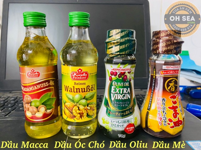 Dầu óc chó Reines Walnubol Đức 100ml cho bé ăn dặm