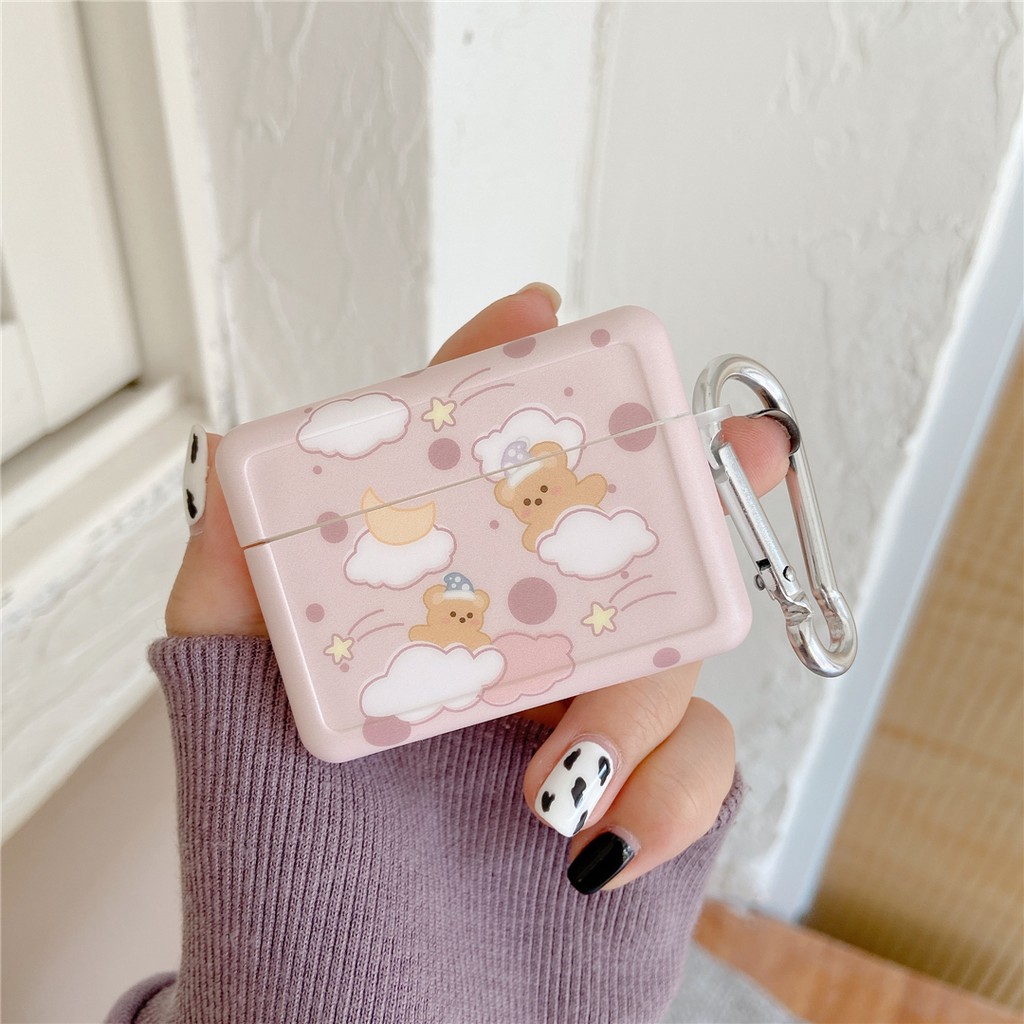 Vỏ Đựng Bảo Vệ Hộp Sạc Tai Nghe Airpods Hình Đám Mây Xinh Xắn