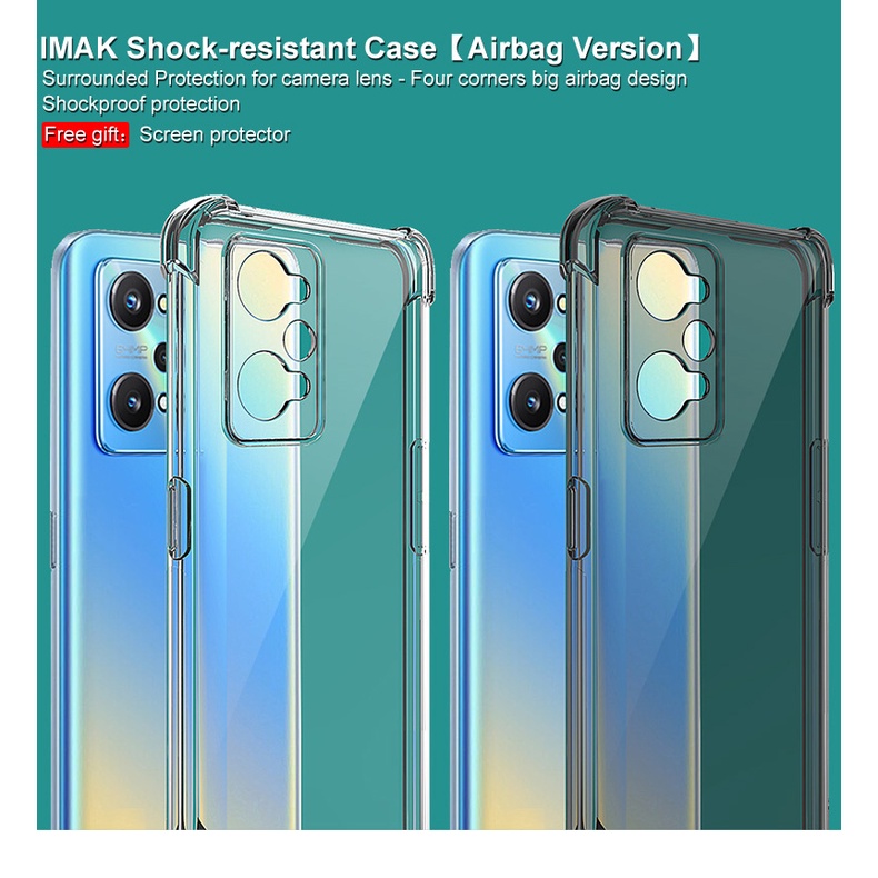 Ốp Điện Thoại Silicone TPU Mềm Trong Suốt Imak Cho Realme GT2 Pro Realme GT Neo2 Neo 2