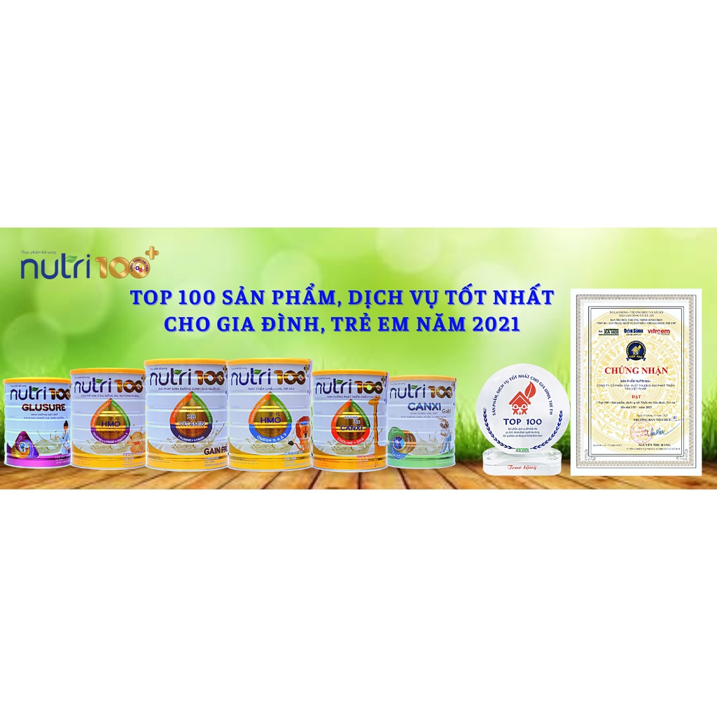 Sữa bột dinh dưỡng cho người tiểu đường NUTRI 100+ Glusure 900g sản phẩm bán chạy nhất thị trường hiện nay
