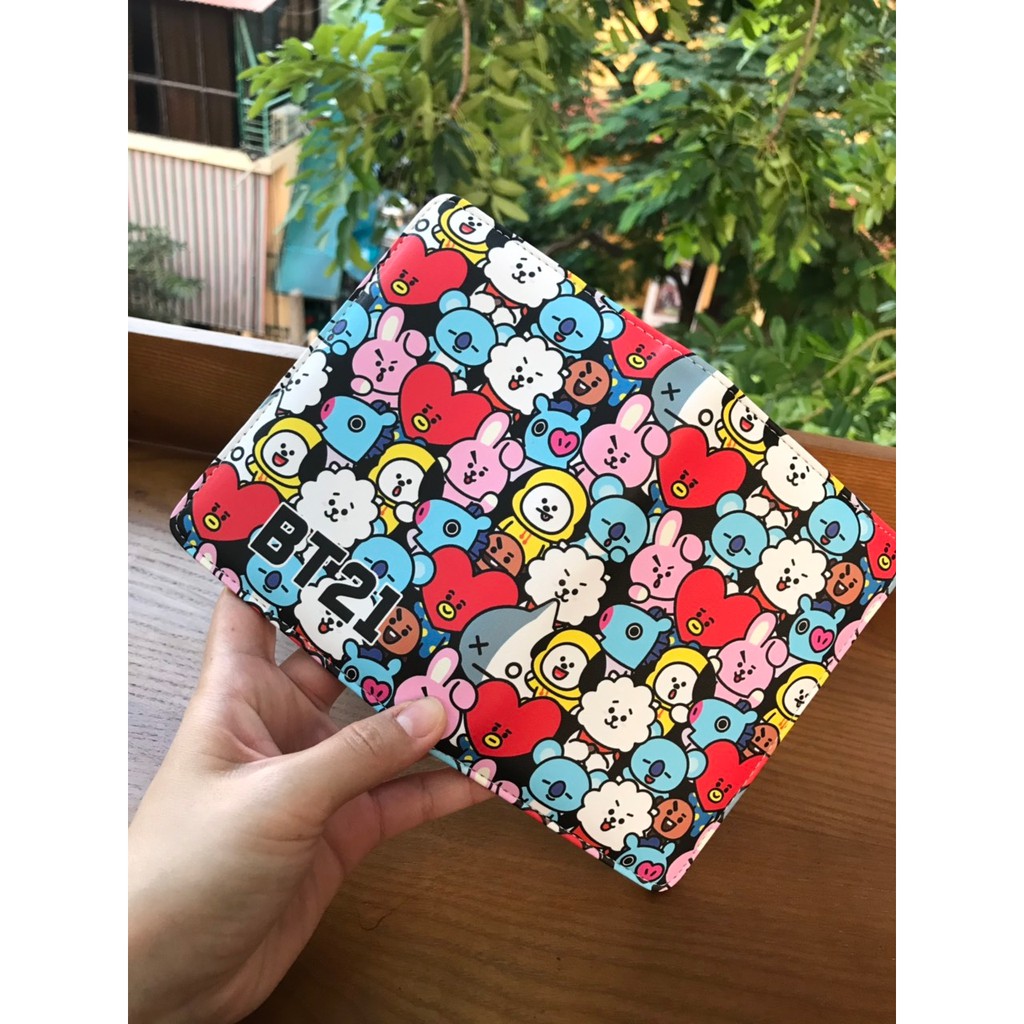 [SIÊU ĐẸP] BAO DA BỌC HỘ CHIẾU BT21/ BT21 PASSPORT COVER