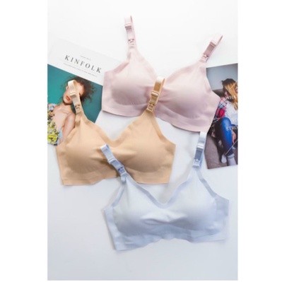 Áo lót bầu, áo ngực cho con bú không gọng nâng ngực chống chảy xệ SIÊU MỀM MỊN CO GIÃN 4 CHIỀU