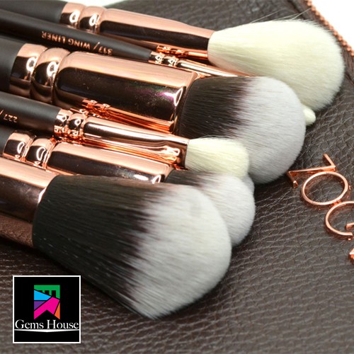 Bộ cọ trang điểm Zoeva 8 cây ROSE GOLDEN LUXURY SET Vol.1 & Vol.2