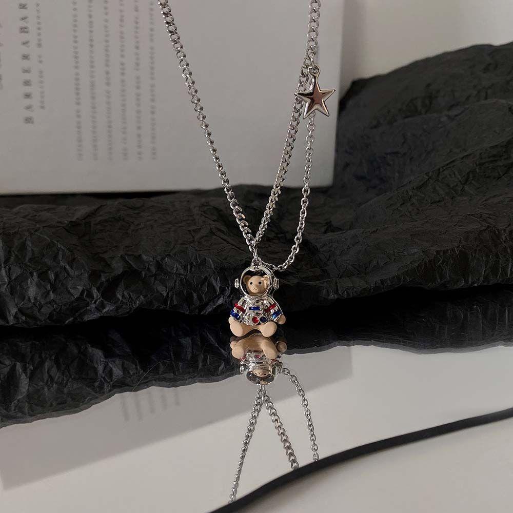 MXGOODS Vòng cổ Mặt Động Vật Hoạt Hình Sáng Tạo Dễ Phối Đồ Cho Nam Nữ