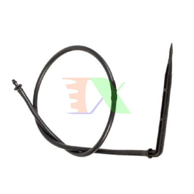 Bán Bộ 100 Que cắm tưới nhỏ giọt TQ-2L, Que cắm Cong Thẳng tưới nhỏ giọt bù áp, Capinet hình mũi dành cho dây 3/5 (Dây 4