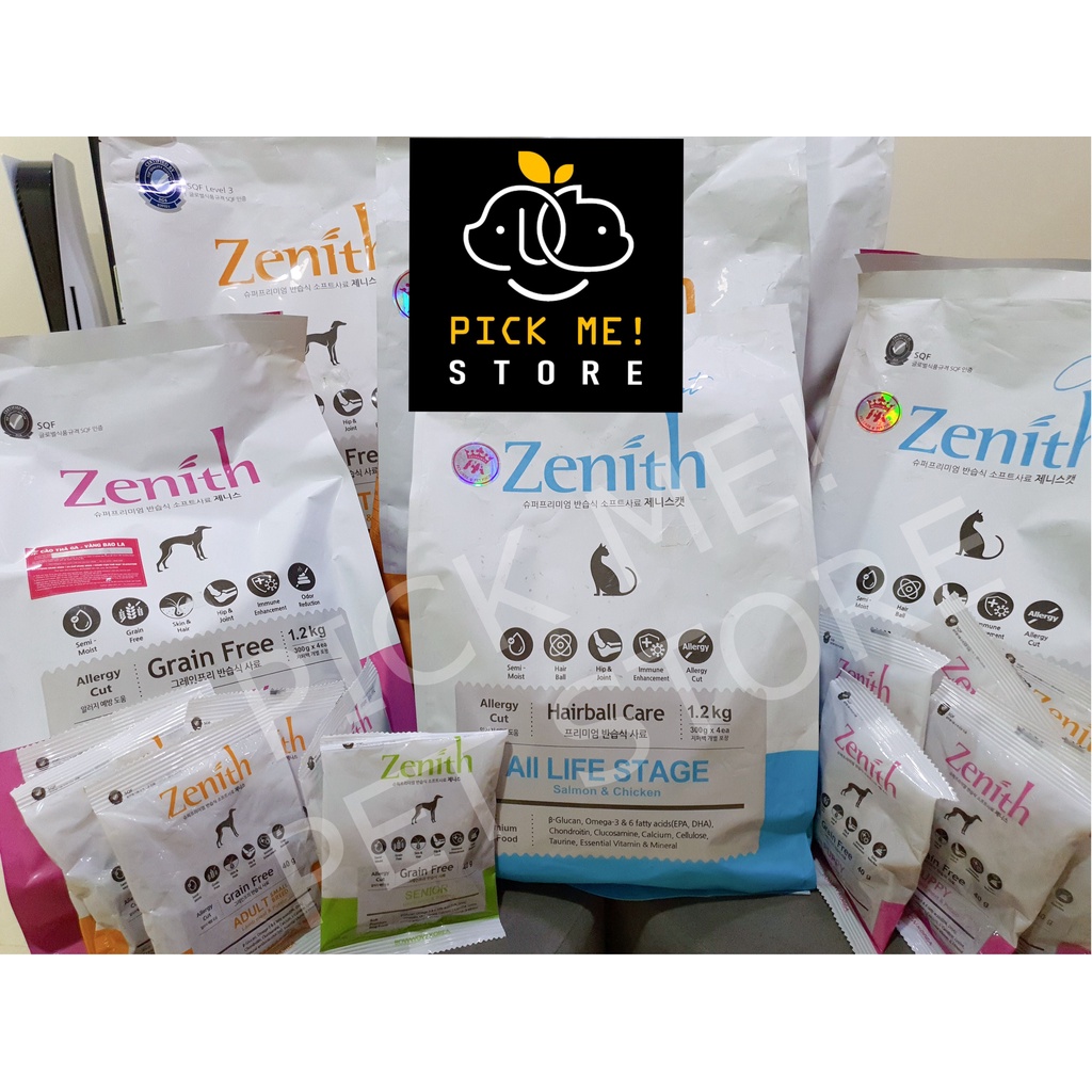 [ CHÍNH HÃNG ] Hạt Mềm Tiêu Búi Lông Zenith Hairball Care Cho Mèo Mọi Độ Tuổi 1.2kg